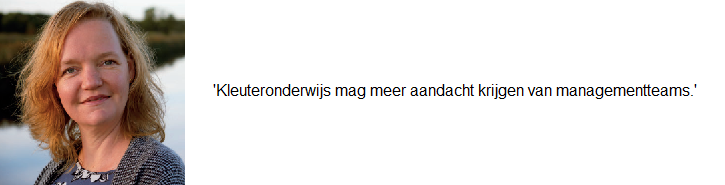 Juf Bianca over werken in een kleuterwereld