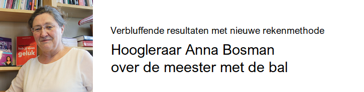 Anna Bosman over de meester met de bal