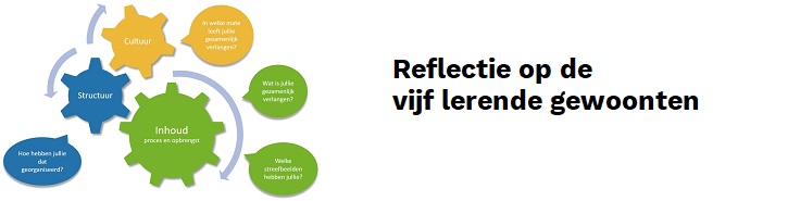 Reflectie op vijf lerende gewoonten